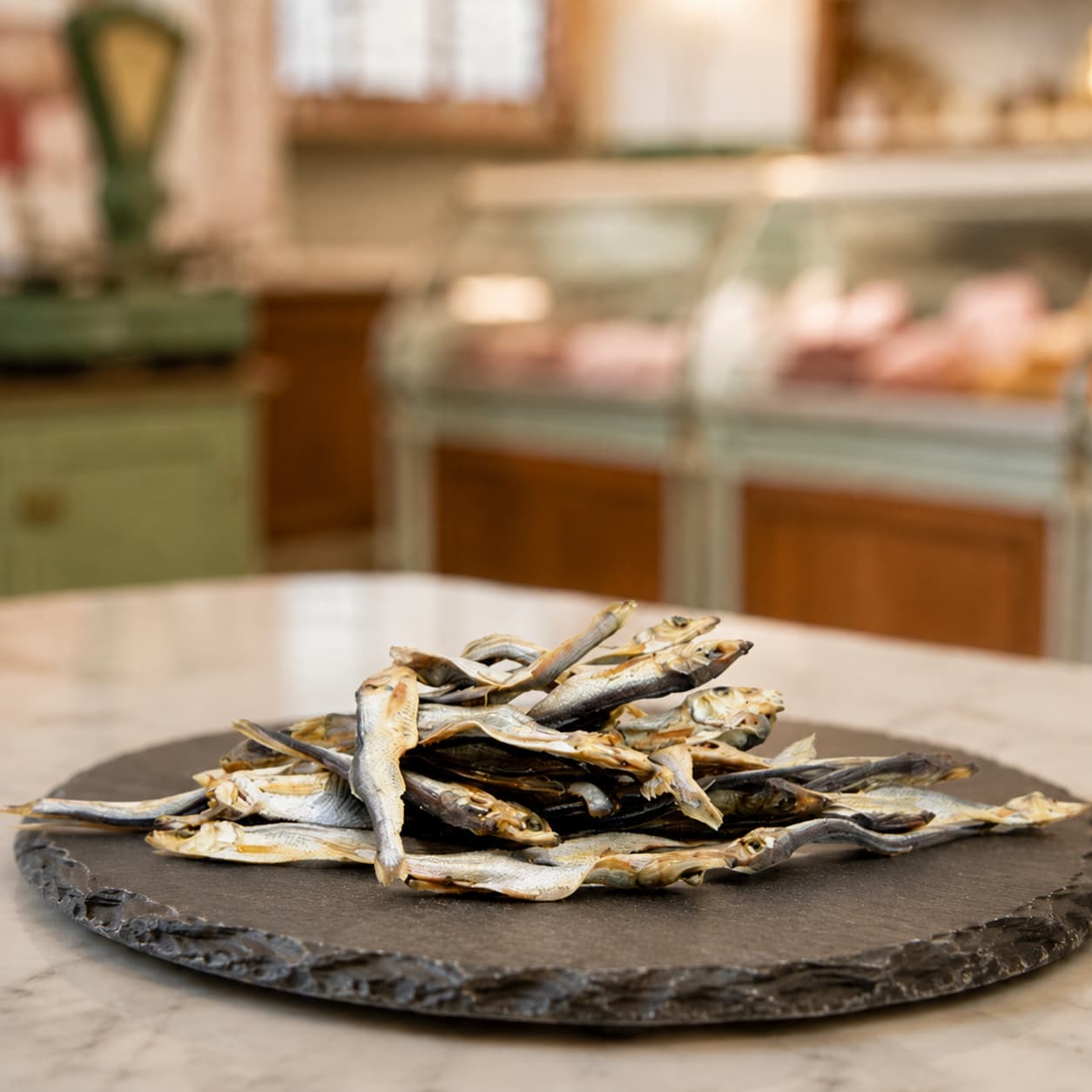 Pesci essiccati Sprats